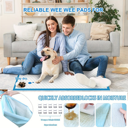 Puppy Urine Pad Training Mat Super Absorbent And Leak-proof - 100 Pcs- Fulfillment By Amazon - Prohibited From Sale On Walmart Platform