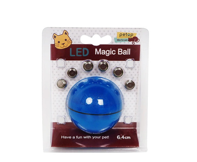 LED Laser Electronic Rolling Pet Funny Cat Toy Ball