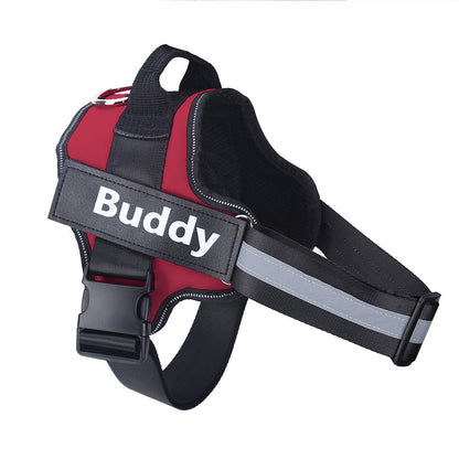 PULL Reflective Breathable Adjustable Pet Harness Vest