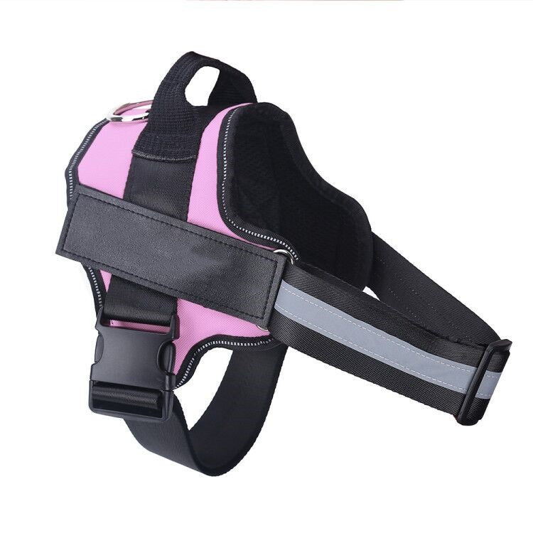 PULL Reflective Breathable Adjustable Pet Harness Vest