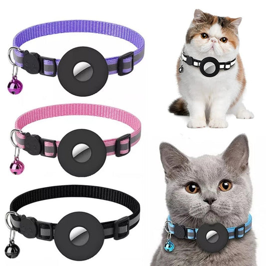 Airtag Air Tag Airtags Protective Cover Cat Dog Kitten Puppy Nylon Collar