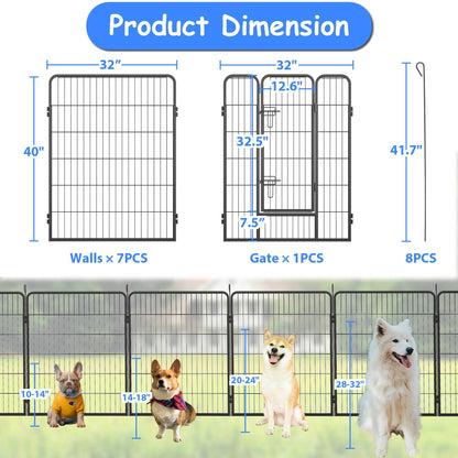 Dog Pens Outdoor Dog Fence Dog Playpen